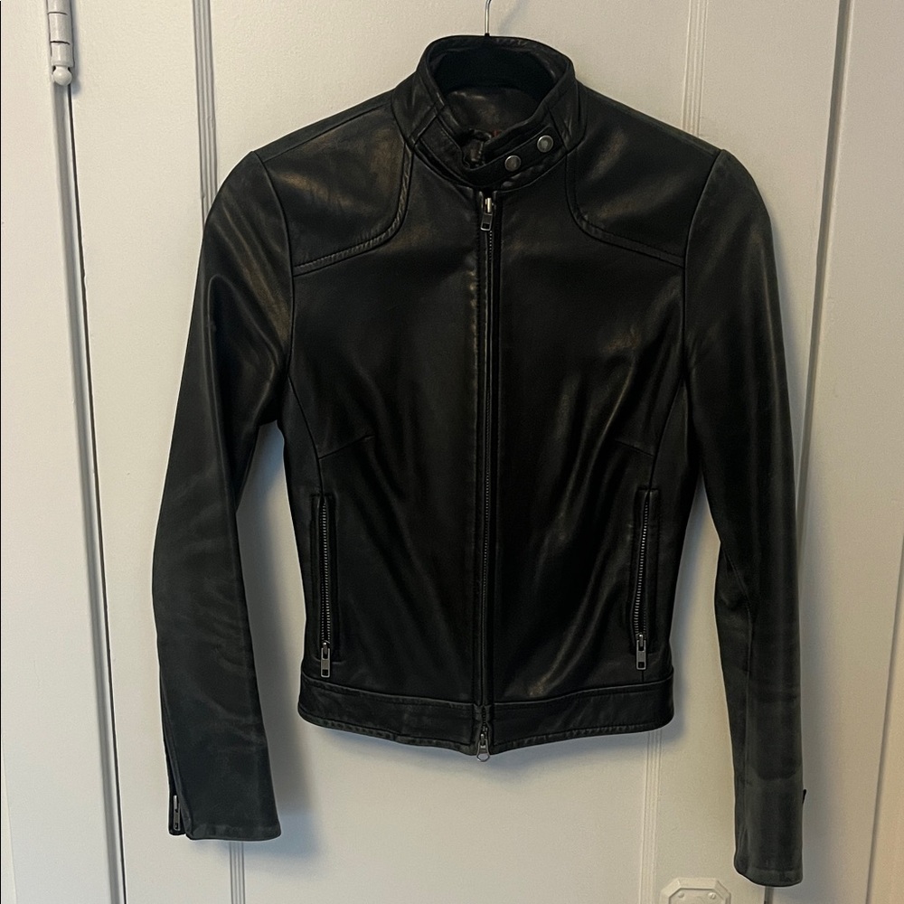 Danier Black Leather Women's Jacket